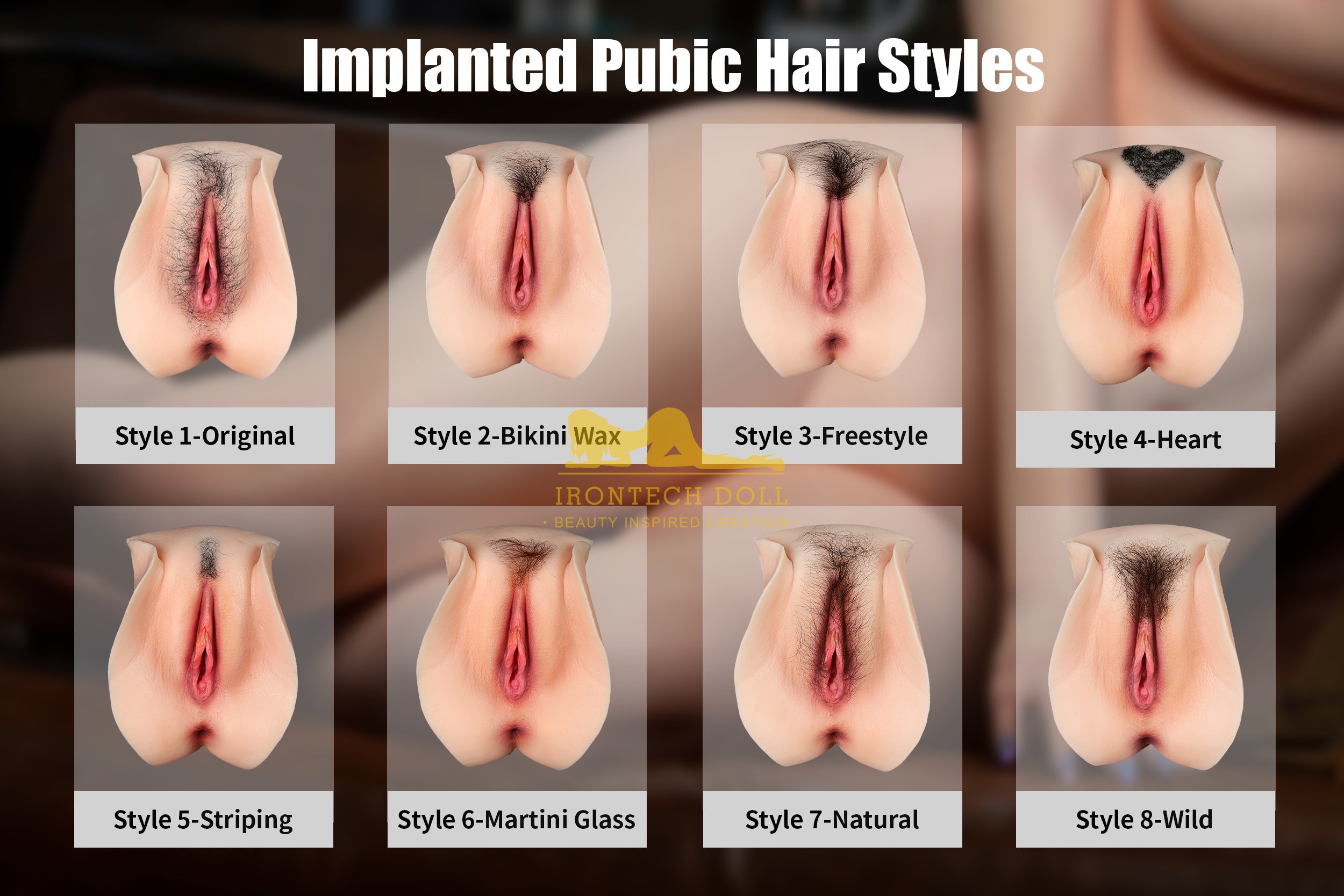 Implanted Pubic Hair