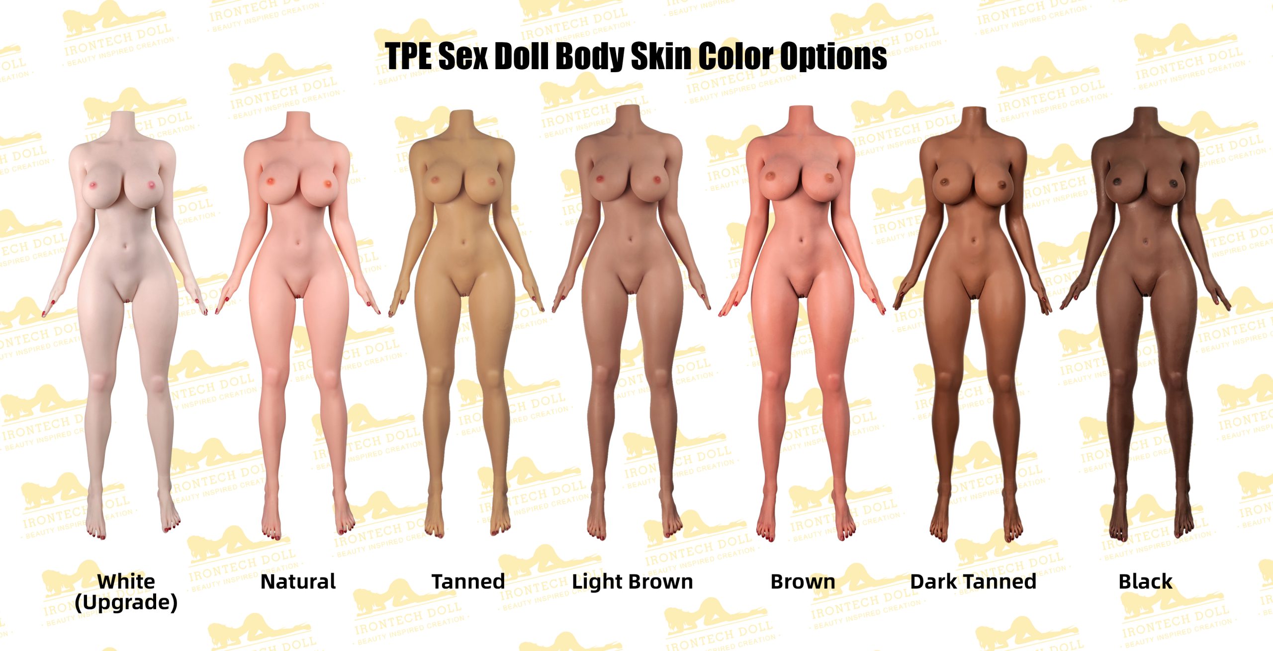 TPE doll torso Skin Tone