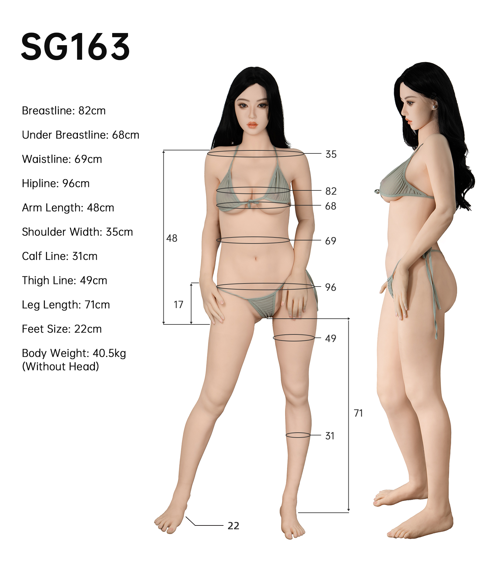 TPE163 Body Details | Real Torso Manufacturers